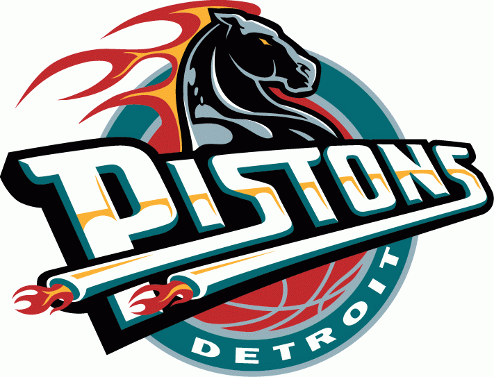 Detroit Pistons 1996-2001 Primary Logo DIY iron on transfer (heat transfer) Detroit Pistons 1996-2001 Primary Logo DIY iron on transfer (heat transfer)